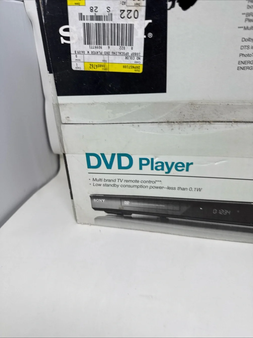 Sony dvp ns710h
